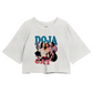 Cropped Oversized Doja Cat Graphic Vintage