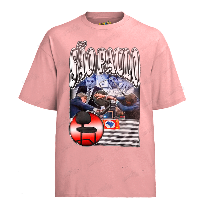 Camiseta Algodão São Paulo Prefeitura Meme