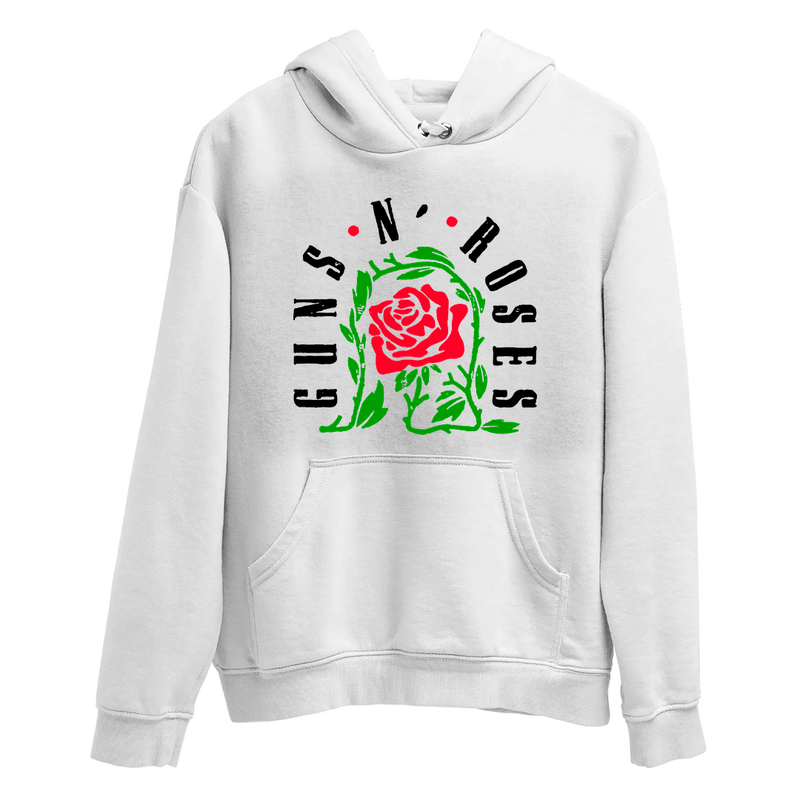 Moletom Canguru Roses Banda Flor