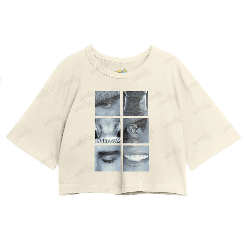 Cropped Oversized Algodão Justin Bieber 1994 PB