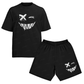 Kit Camiseta e Bermuda Tactel Sorriso X