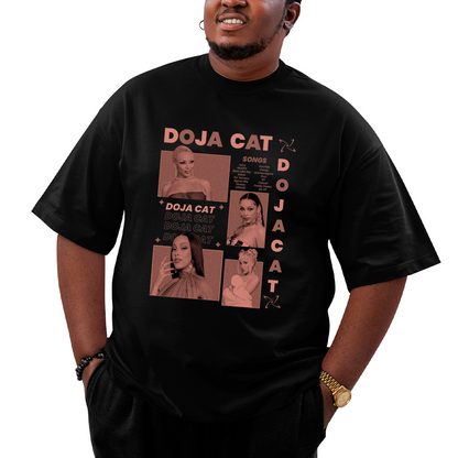Camiseta Plus Size Doja Cat Songs