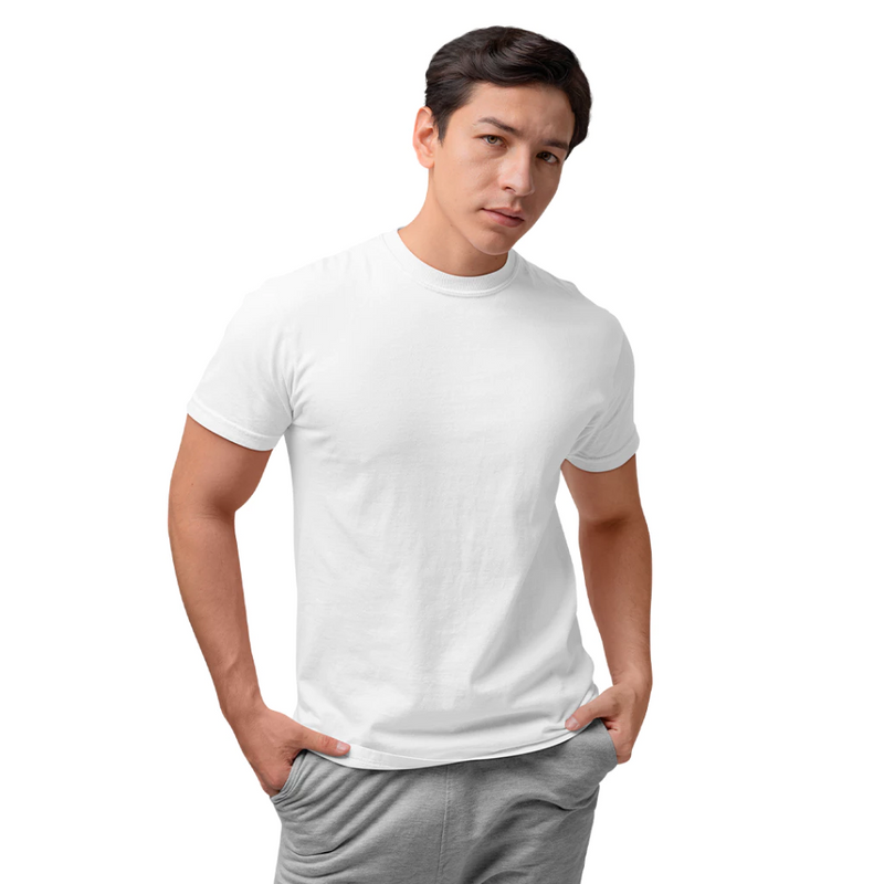 Camiseta Algodão Basica Lisa