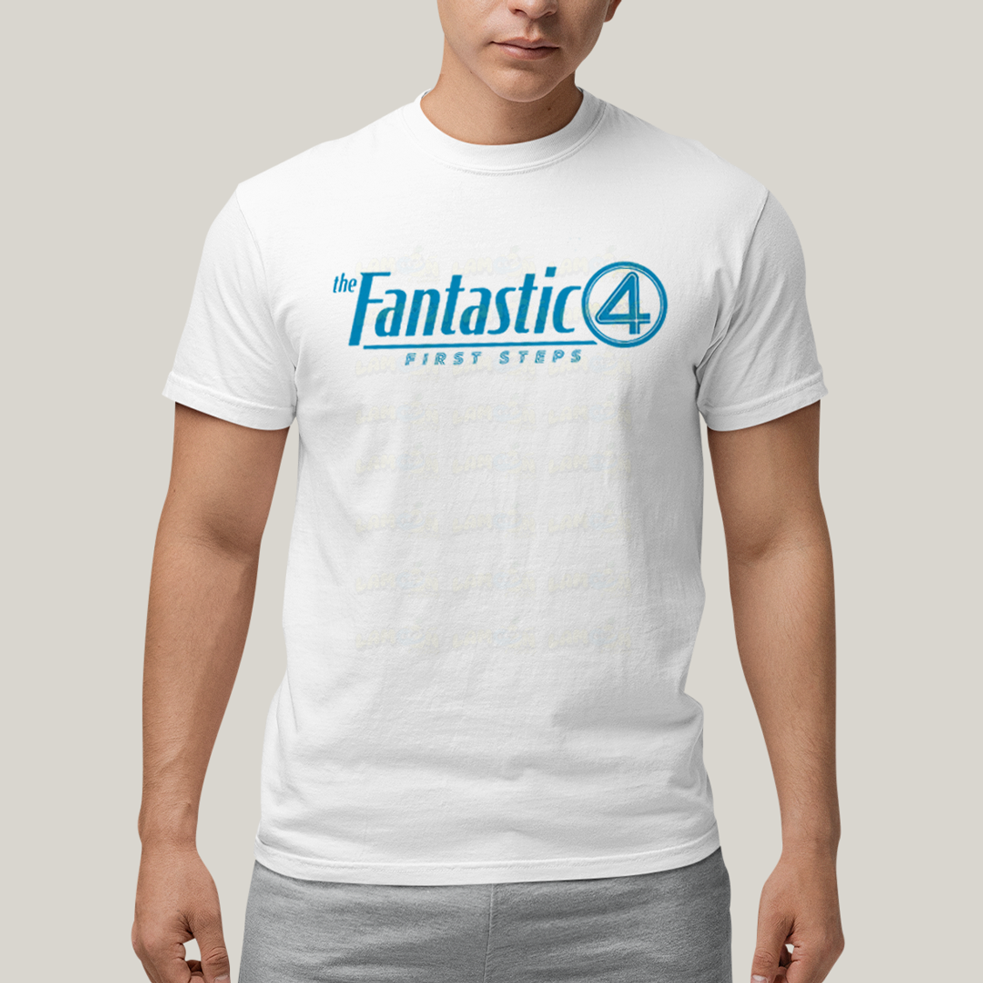 Camiseta Algodão Unissex T shirt The Fantastic Four First Steps
