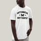 Camiseta Algodão Unissex T shirt Antisocial Butterfly