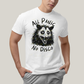 Camiseta Algodão Unissex T shirt All Panic No DIsco