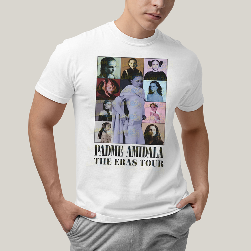 Camiseta Algodão Unissex T shirt Padme Amidala The Eras Tour