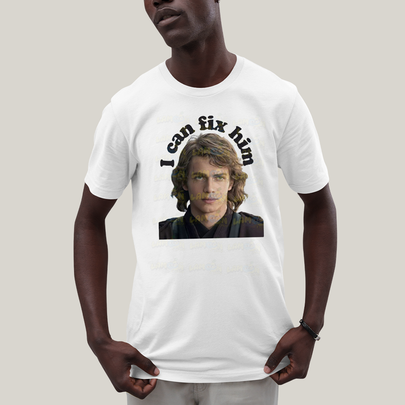Camiseta Algodão Unissex T shirt Anakin Skywalker Star Wars Darth Vader Jovem