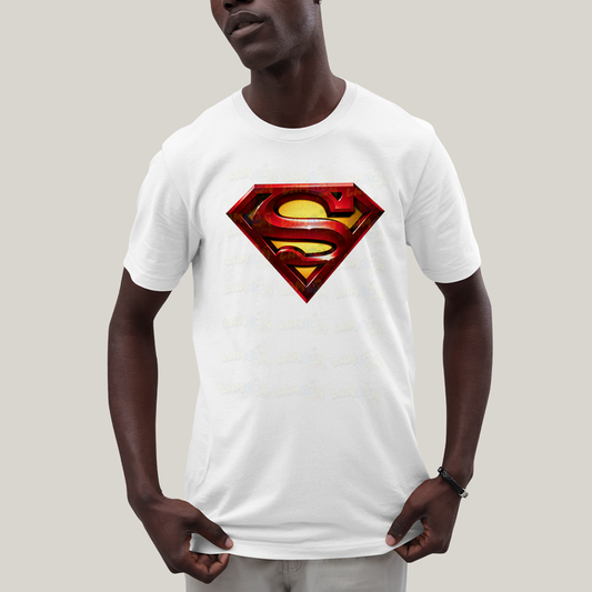 Camiseta Algodão Unissex T shirt Superman Logo Clássica 4