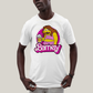 Camiseta Algodão Unissex T shirt Simpsons Barney Beer Barbie