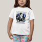 Camiseta Infantil Algodão Unissex T shirt Wandinha Wednesday Eu Não Sou Estranho, Todo Mundo é