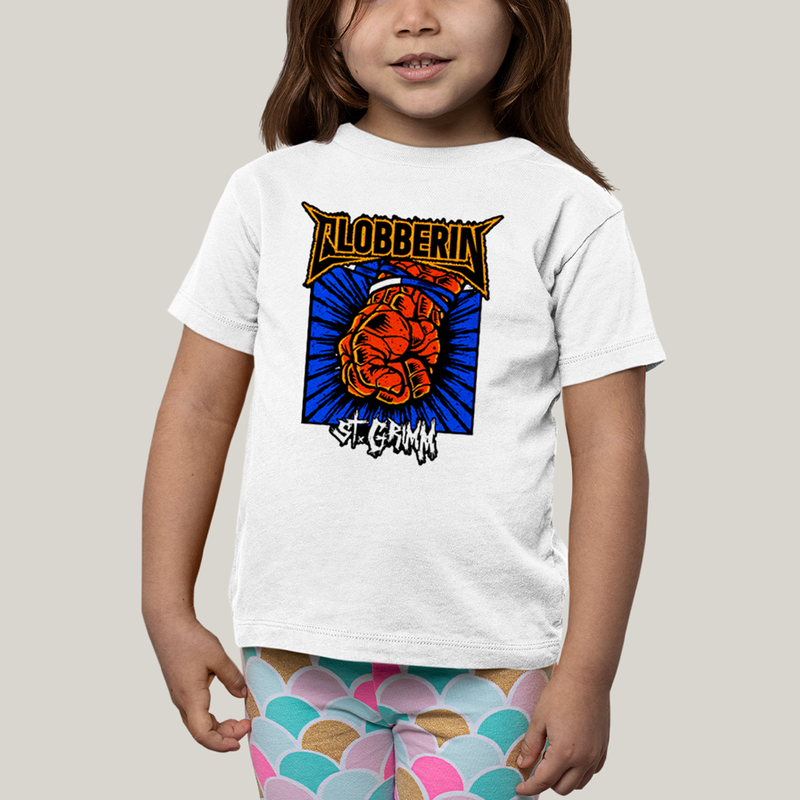Camiseta Infantil Algodão Unissex T shirt Quarteto Fantástico Punho de Coisa
