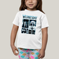 Camiseta Infantil Algodão Unissex T shirt Wandinha Wednesday 1