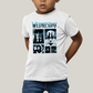 Camiseta Infantil Algodão Unissex T shirt Wandinha Wednesday 1