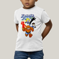Camiseta Infantil Algodão Unissex T shirt Quarteto Fantástico Infantil