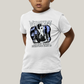 Camiseta Infantil Algodão Unissex T shirt Wandinha Wednesday Eu Não Sou Estranho, Todo Mundo é