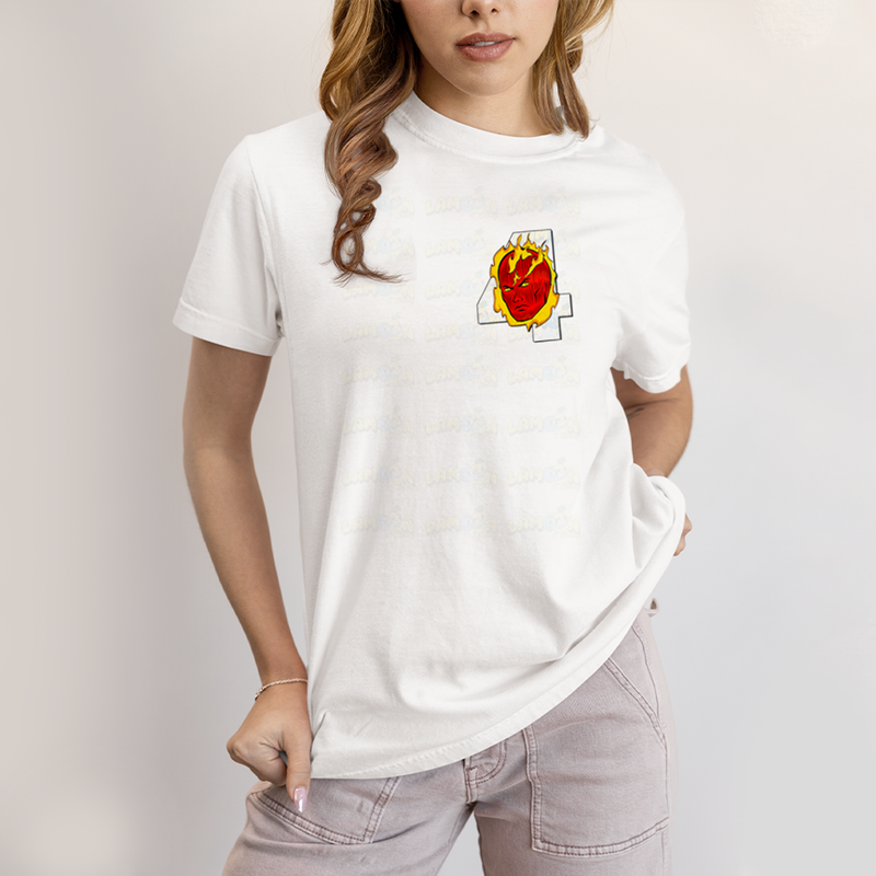 Camiseta Algodão Unissex T shirt Quarteto Fantástico Logo Tocha Humana