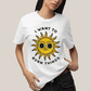 Camiseta Algodão Unissex T shirt Sol Eu Quero Queimar Coisas