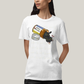Camiseta Algodão Unissex T shirt Gatinho Fofo Antidepressivo