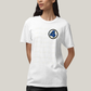 Camiseta Algodão Unissex T shirt Quarteto Fantástico Logo Clássica