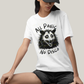 Camiseta Algodão Unissex T shirt All Panic No DIsco