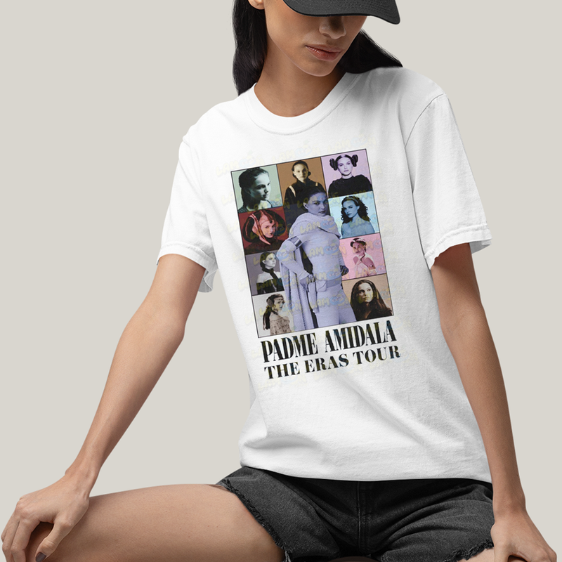 Camiseta Algodão Unissex T shirt Padme Amidala The Eras Tour