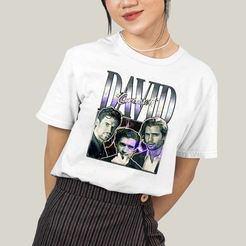 Camiseta Algodão Unissex T shirt Superman David Corenswet Prateado