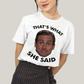 Camiseta Algodão Unissex T shirt Michael Scott Rosto The Office