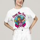 Camiseta Algodão Unissex T shirt Simpsons Crazy For Cats