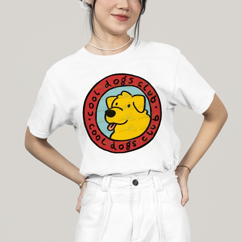 Camiseta Algodão Unissex T shirt Cool Dogs Club
