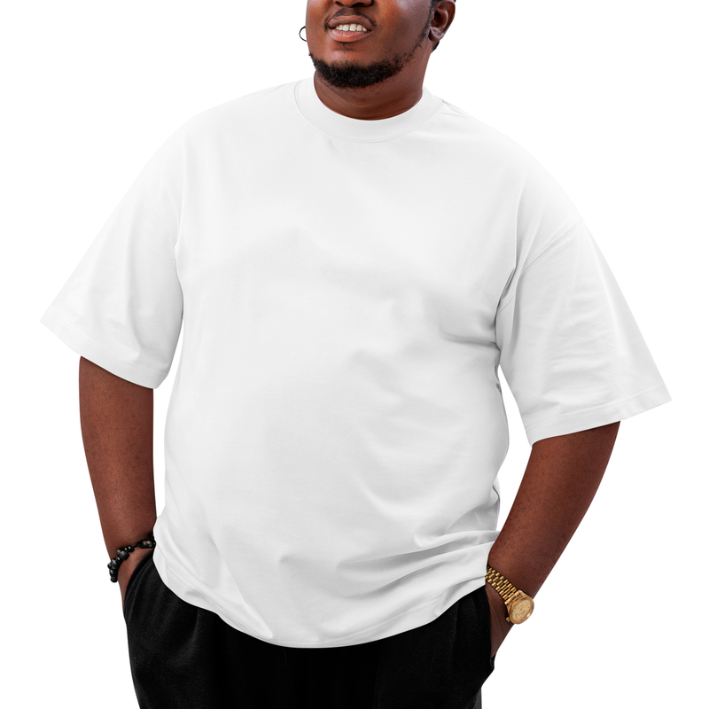 KIT 3 Camisetas Plus Size Algodão Basica Lisa