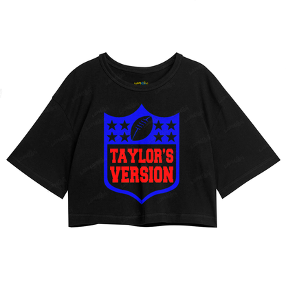 Cropped Oversized Algodão Taylor Swift Taylor's Version