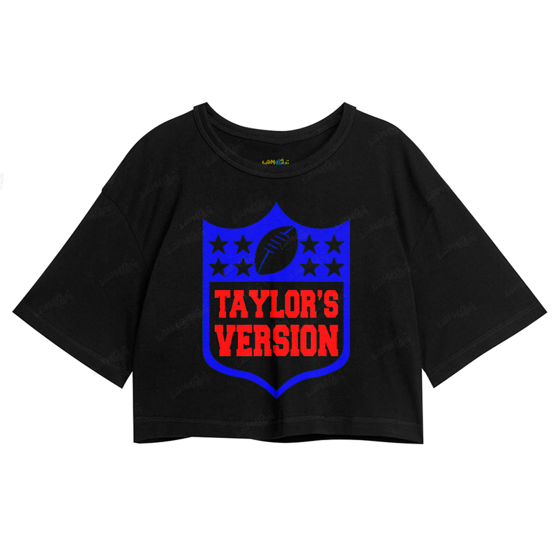 Cropped Oversized Algodão Taylor Swift Taylor's Version
