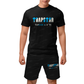 Kit Camiseta e Bermuda Moletom Trapstar
