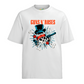Camiseta Algodão Roses Banda Caveira Gun