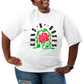 Camiseta Plus Size Roses Banda Flor