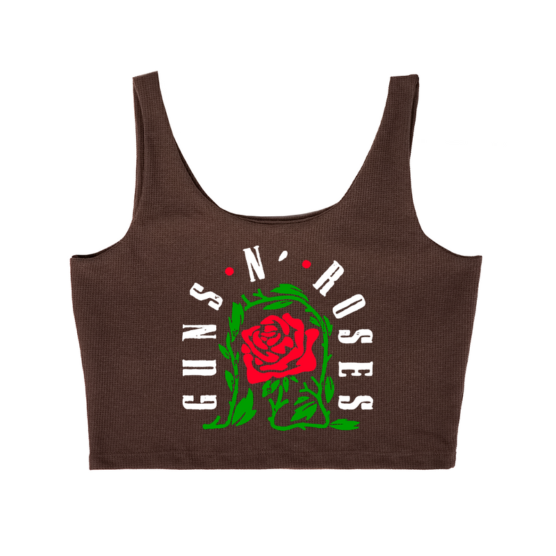 Cropped Cavado Roses Banda Flor