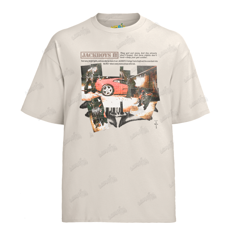 Camiseta Algodão Travis Scott Jack Boys II