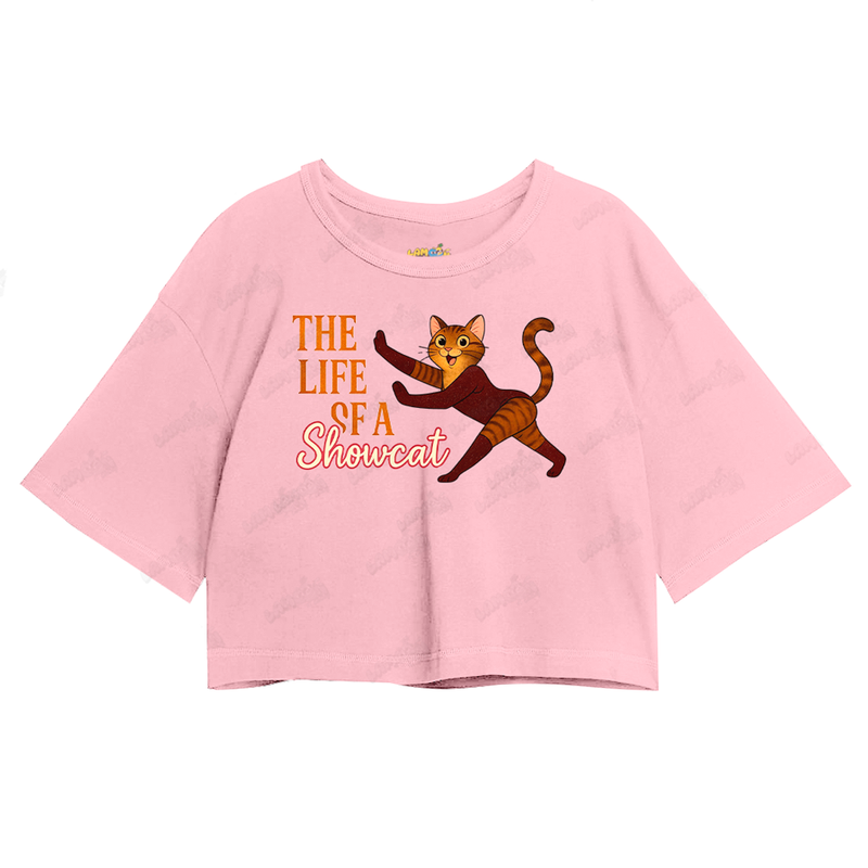 Cropped Oversized Algodão Taylor Swift The Life Showcat