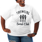 Camiseta Plus Size Algodão Taylor Swift Showgirl Social Club 1