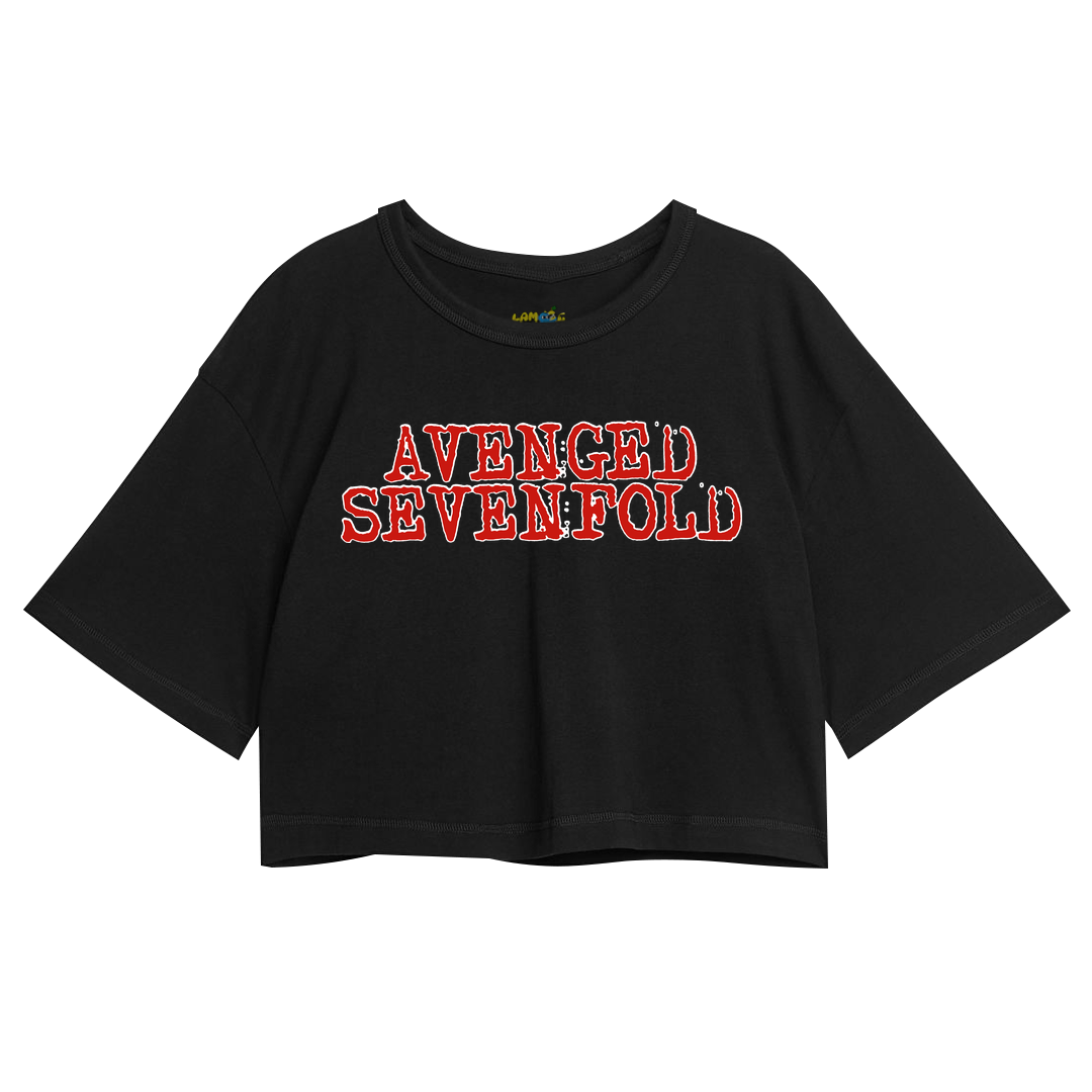 Cropped Oversized Avenged Seven Fold Nome