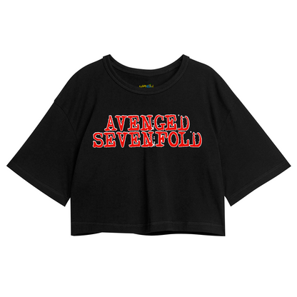 Cropped Oversized Avenged Seven Fold Nome