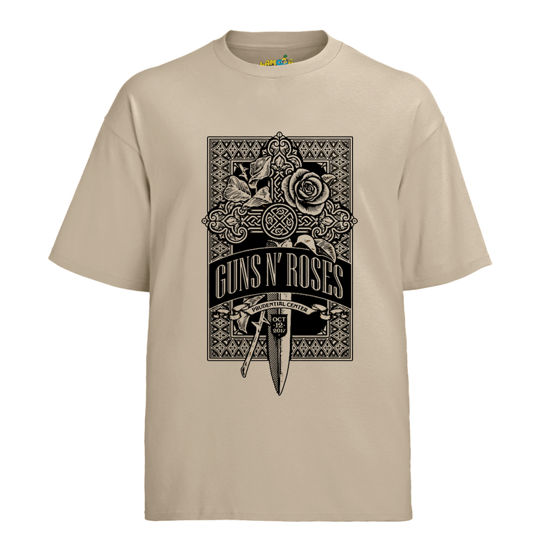 Camiseta Algodão Roses Banda 2017