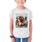 Camiseta Infantil Algodão T shirt Travis Scott Prateado
