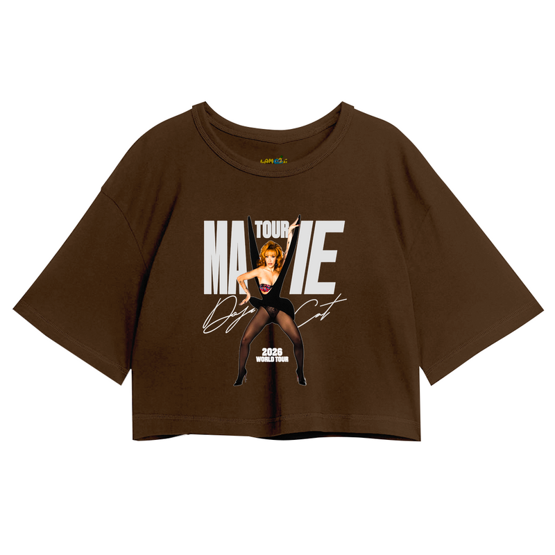 Cropped Oversized Doja Cat Worl Tour 2026