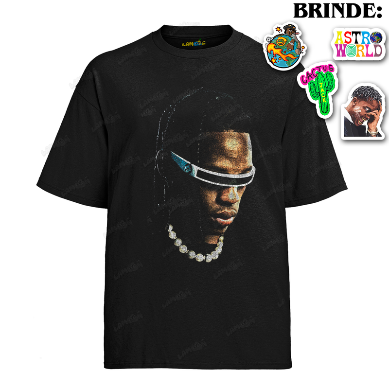 Camiseta Algodão Travis Scott Ciclope 1
