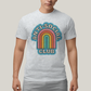 Camiseta Algodão Unissex T shirt Anti Social Club Arco Iris