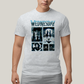 Camiseta Algodão Unissex T shirt Wandinha Wednesday 1