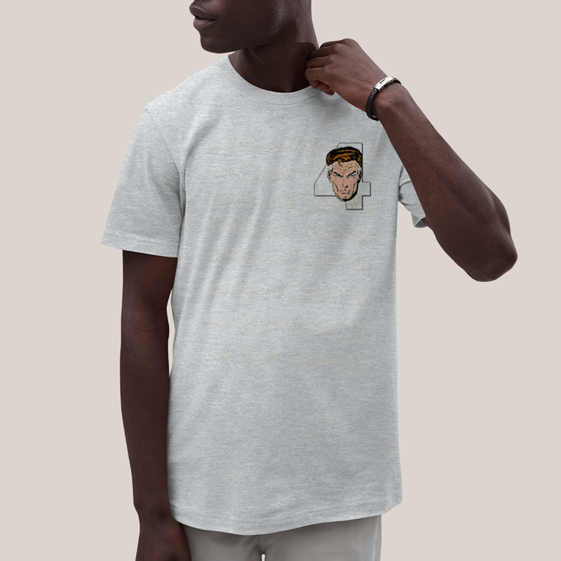 Camiseta Algodão Unissex T shirt Quarteto Fantástico Logo Sr Fantástico