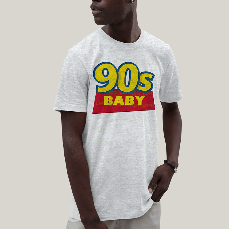 Camiseta Algodão Unissex T shirt 90s Baby Toy Story